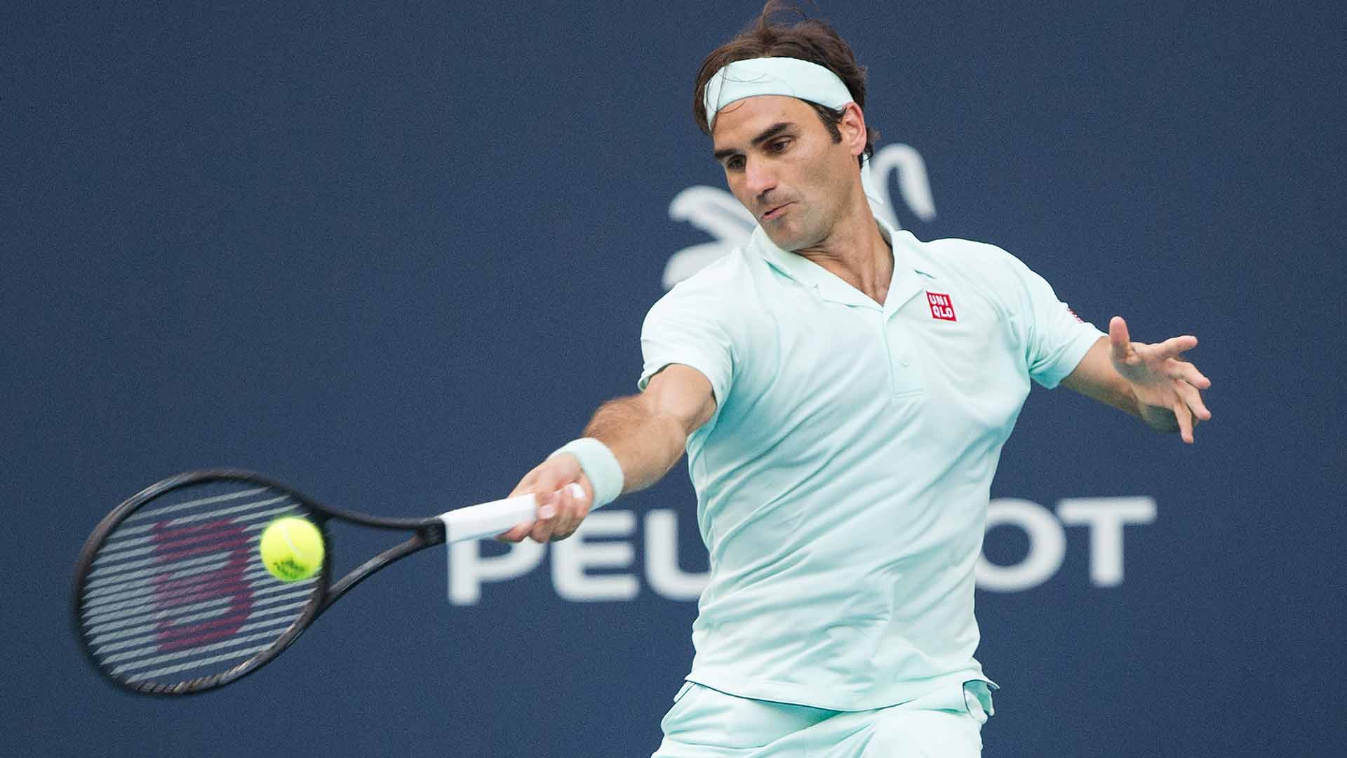 Roger Federer beat Filip Krajinovic at the Miami Open | ATP Tour | Tennis