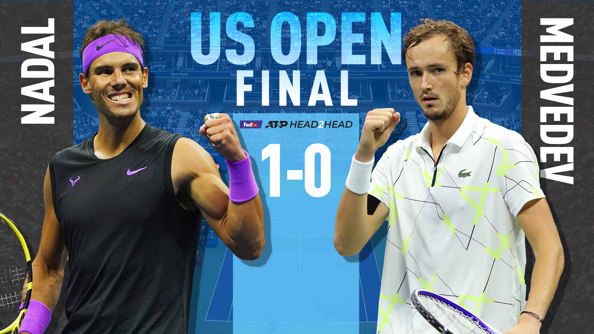 Summers Standouts Rafael Nadal and Daniil Medvedev Aptly Meet In US Open Final ATP Tour Tennis