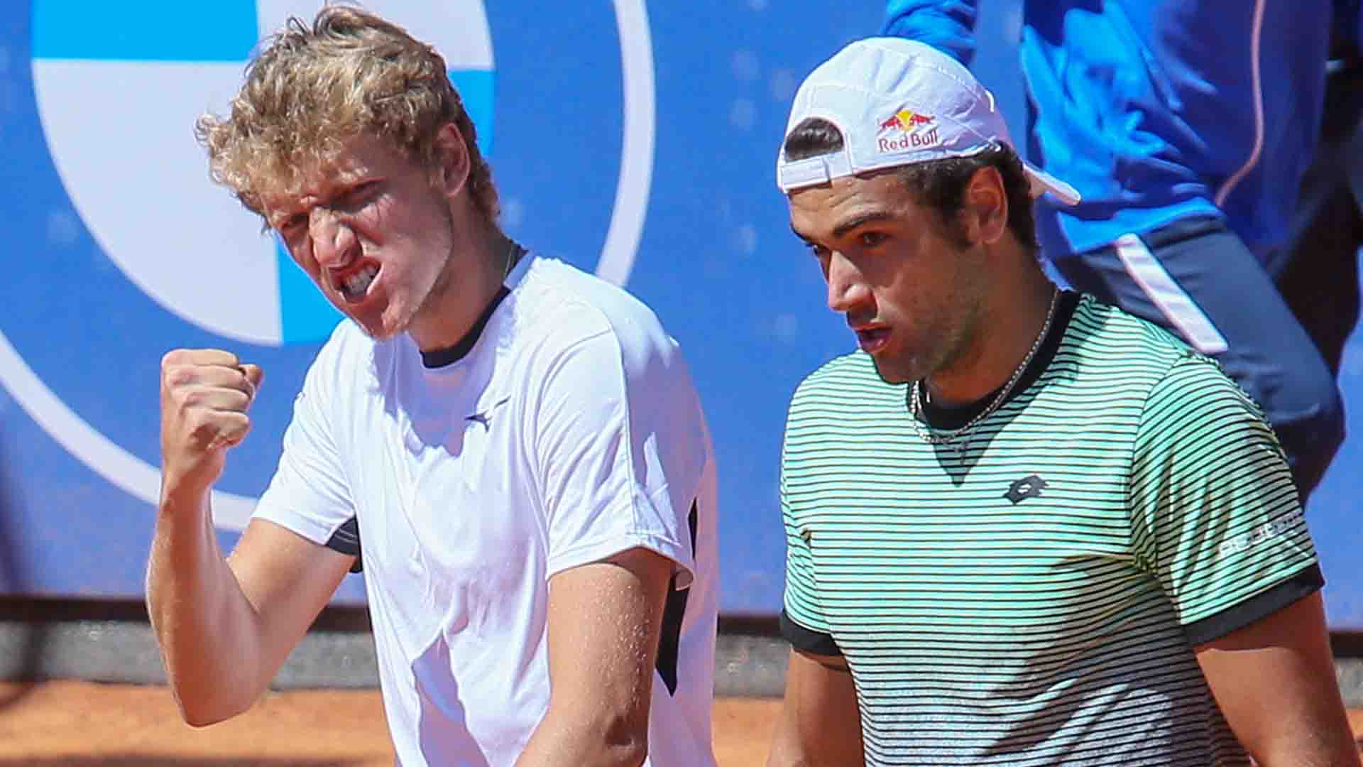 Berrettini Brothers Book Semi Final Spot In Cagliari Atp Tour Tennis