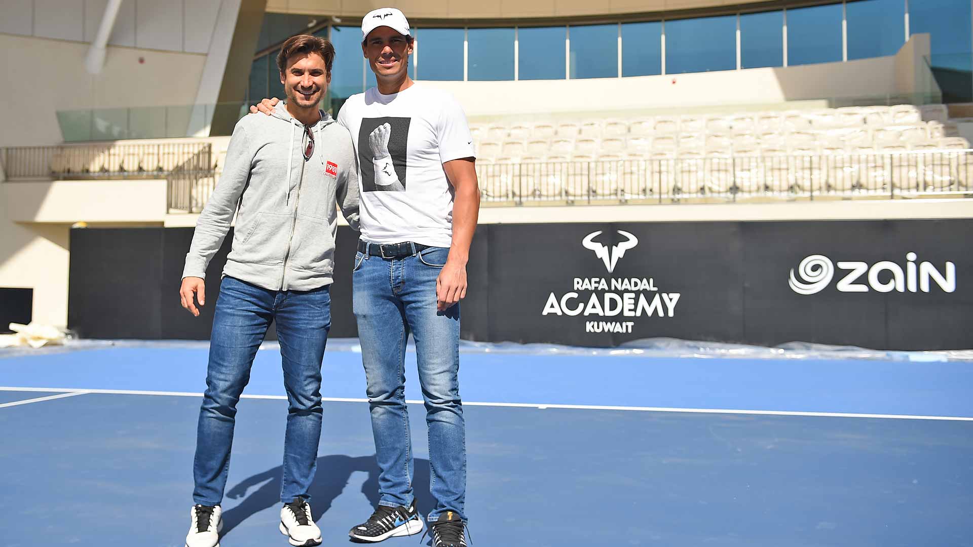 Rafael Nadal & David Ferrer Inaugurate The Rafa Nadal Academy Kuwait